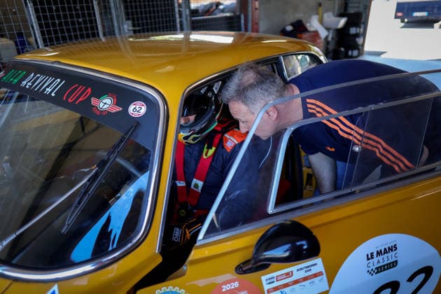 LE MANS CLASSIC SERIES 2026 - SPA-CLASSIC ROVERSI Stefano (ita), Alfa Romeo 1750 GTAm 1971, -2L TC 66-71, Heritage Touring Cup 1, portrait during the 2026 Spa-Classic, 2nd round of the Le Mans Classic Series 2026, from May 22 to 24 in Circuit de Spa-Francorchamps, in Stavelot, Belgium - StavelotBelgium  Copyright: xPauloxMariax