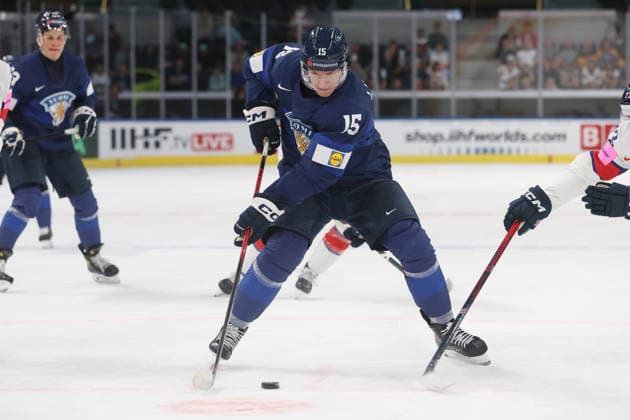 22.05.2026 Swiss Life Arena Zuerich , SCHWEIZ, Herren Eishockey IIHF World Championship, WM, Weltmeisterschaft Zurich 2026 Gruppe A FIN - GBR Anton Lundell (FIN)