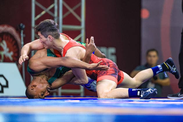 U23 Wrestling Asian Championships 60kg GR - Nuristan Suiorkulov (KGZ) df. Abdullah Tariq A Majrashi (KSA)
