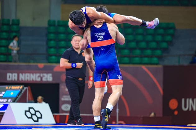 U23 Wrestling Asian Championships 72kg GR - Shakhzod Kuchkorov (UZB) df. Vinit Vinit (IND)