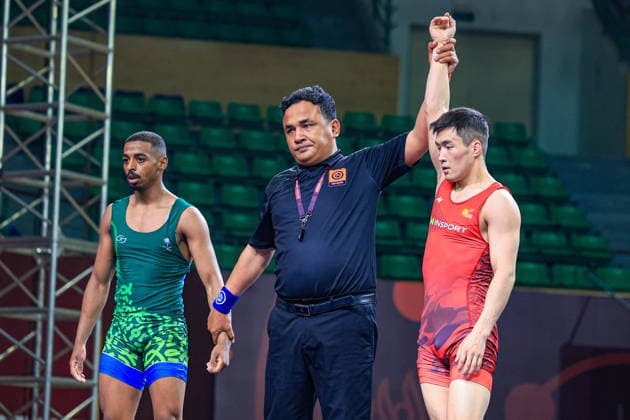 U23 Wrestling Asian Championships 60kg GR - Nuristan Suiorkulov (KGZ) df. Abdullah Tariq A Majrashi (KSA)