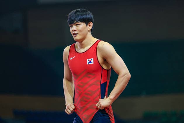 U23 Wrestling Asian Championships 77kg GR - Jiwon Yun (KOR)
