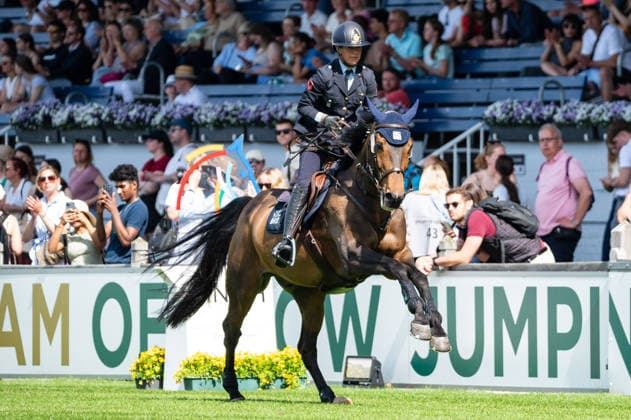 314 Giulia Martinengo Marquet on Delta Del Isle (ITA) during the TSCHIO 2026 (CHIO 2026) - Prize of CHIO Aachen CAMPUS - CSI5* - Jumping competition at the Allianz Park in Aachen, Germany Copyright: xMartinxPitschx xSPPx Sportspressphoto_152076