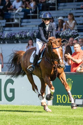 155 Oda Charlotte Lyngvaer on Leonardo Da Vinci J.P.P. (NOR) during the TSCHIO 2026 (CHIO 2026) - Prize of CHIO Aachen CAMPUS - CSI5* - Jumping competition at the Allianz Park in Aachen, Germany Copyright: xMartinxPitschx xSPPx Sportspressphoto_152081