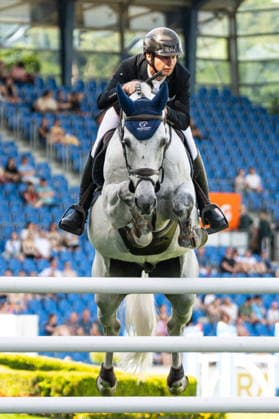 185 Jason Smith on Jour De Fete Del Cabanon (SUI) during the TSCHIO 2026 (CHIO 2026) - Prize of CHIO Aachen CAMPUS - CSI5* - Jumping competition at the Allianz Park in Aachen, Germany Copyright: xMartinxPitschx xSPPx Sportspressphoto_152083