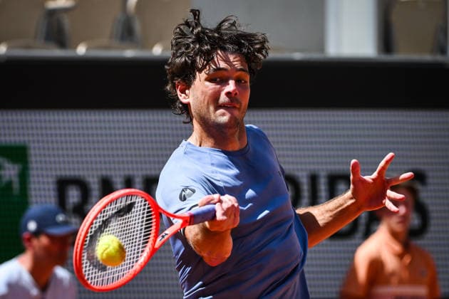 May 23, 2026, Paris, France, France: Taylor FRITZ of United States during a training session of the Roland-Garros 2026, French Open 2026, Grand Slam tennis tournament at Roland-Garros Stadium on May 23, 2026 in Paris, France. Paris France - ZUMAm308 20260523_zsp_m308_012 Copyright: xMatthieuxMirvillex
