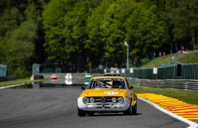 LE MANS CLASSIC SERIES 2026 - SPA-CLASSIC 222 ROVERSI Stefano (ita), Alfa Romeo 1750 GTAm 1971, -2L TC 66-71, Heritage Touring Cup 1, action during the 2026 Spa-Classic, 2nd round of the Le Mans Classic Series 2026, from May 22 to 24 in Circuit de Spa-Francorchamps, in Stavelot, Belgium - StavelotBelgium  Copyright: xDamienxSaulnierx