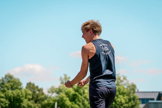 Keon Schmidt-Gothan (Munich Athletics, 295, Hochsprung Maenner), GER, Leichtathletik, Athletics, Kurpfalz Gala, Weinheim, 23.05.2026, GER, Leichtathletik, Athletics, Kurpfalz Gala, Weinheim, 23.05.2026 Weinheim Copyright: xStefanxMayerx EP_SMR