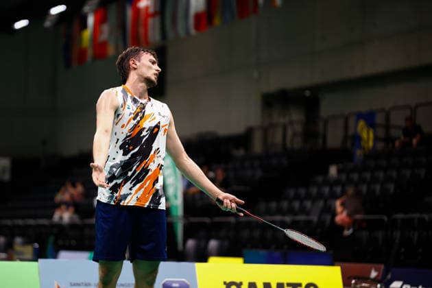 BADMINTON - Austrian Open GRAZ,AUSTRIA,23.MAY.26 - BADMINTON - Austrian Open. Image shows Giovanni Toti (ITA).  GEPAxpictures xJamesxDoak