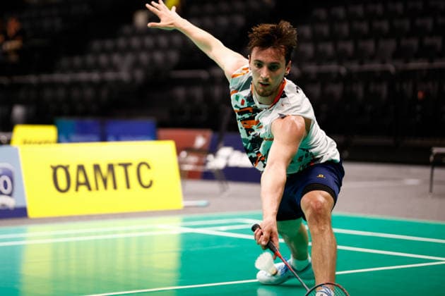BADMINTON - Austrian Open GRAZ,AUSTRIA,23.MAY.26 - BADMINTON - Austrian Open. Image shows Giovanni Toti (ITA).  GEPAxpictures xJamesxDoak