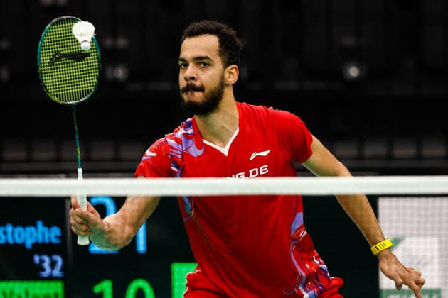 BADMINTON - Austrian Open GRAZ,AUSTRIA,23.MAY.26 - BADMINTON - Austrian Open. Image shows Collins Valent Filimon (AUT).  GEPAxpictures xJamesxDoak