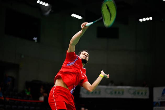 BADMINTON - Austrian Open GRAZ,AUSTRIA,23.MAY.26 - BADMINTON - Austrian Open. Image shows Collins Valent Filimon (AUT).  GEPAxpictures xJamesxDoak