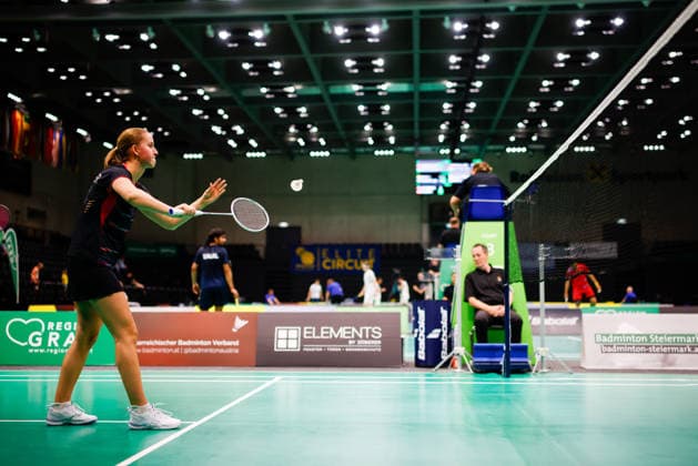 BADMINTON - Austrian Open GRAZ,AUSTRIA,23.MAY.26 - BADMINTON - Austrian Open. Image shows Hanna Gillesberger (AUT).  GEPAxpictures xJamesxDoak