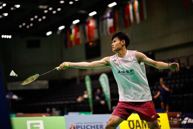BADMINTON - Austrian Open GRAZ,AUSTRIA,23.MAY.26 - BADMINTON - Austrian Open. Image shows Tzu Chieh Chiang (TPE).  GEPAxpictures xJamesxDoak