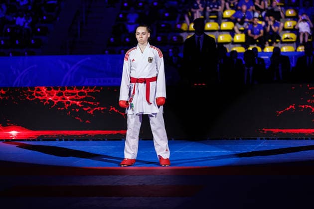Mia Bitsch (GER), 23.05.2026, Frankfurt am Main (Deutschland), 61. Karate-Europameisterschaften 2026 Frankfurt Main