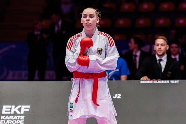 Mia Bitsch (GER), 23.05.2026, Frankfurt am Main (Deutschland), 61. Karate-Europameisterschaften 2026 Frankfurt Main