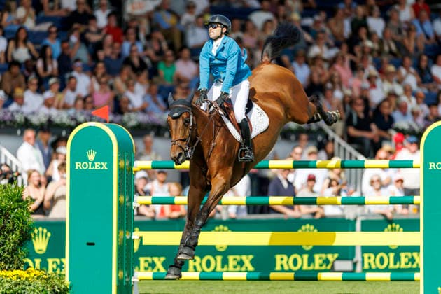 AACHEN - TSCHIO 2026, AACHEN - TSCHIO 2026 SAÃD Abdel (BEL), Wathnan Bonne Amie Stechen Jump-Off CSI5* - Jumping competition with jump-off 2nd Qualifier Rolex Grand Prix Aachen, Reitstadion Soers 23. May 2026 -