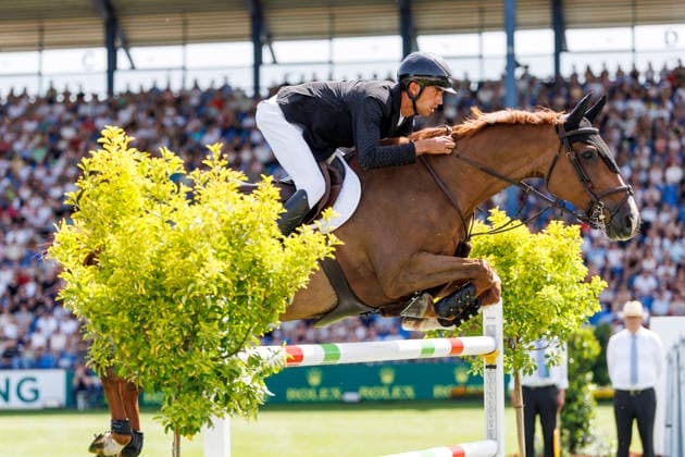 Sport Bilder des Tages AACHEN - TSCHIO 2026, AACHEN - TSCHIO 2026 DITTMER Rene (GER), Cody 139 CSI5* - Jumping competition with jump-off 2nd Qualifier Rolex Grand Prix Aachen, Reitstadion Soers 23. May 2026 -