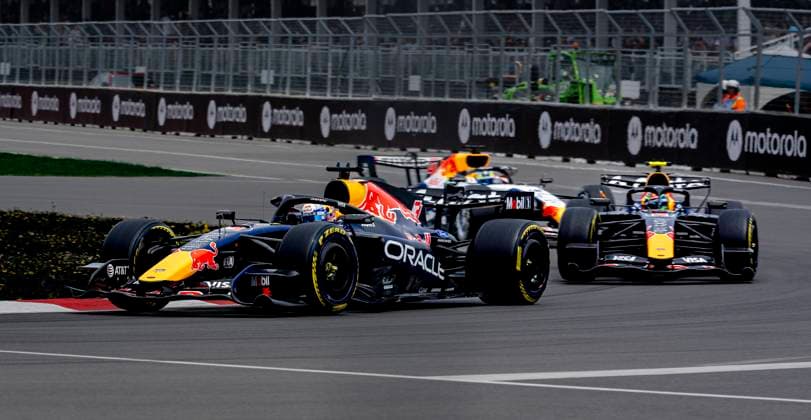 MONTREAL - Formula 1 driver Max Verstappen of Oracle Red Bull Racing during the Formula 1 Canada Race at the Circuit Gilles Villeneuve on May 23, 2026 in Montreal, Canada. (Photo by DeFodi Images) -