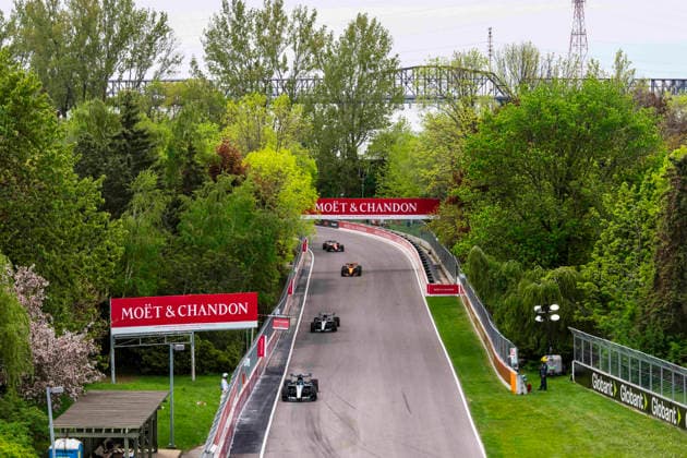 F1 - CANADIAN GRAND PRIX 2026 start of the race, depart, sprint race, during the Formula 1 Grand Prix du Canada 2026, 5th round of the 2026 Formula One World Championship, WM, Weltmeisterschaft from May 22 to 24, 2026 on the Circuit Gilles Villeneuve, in MontrÃ al, Canada - MontrÃ alCanada  Copyright: xCharlyxLopezx