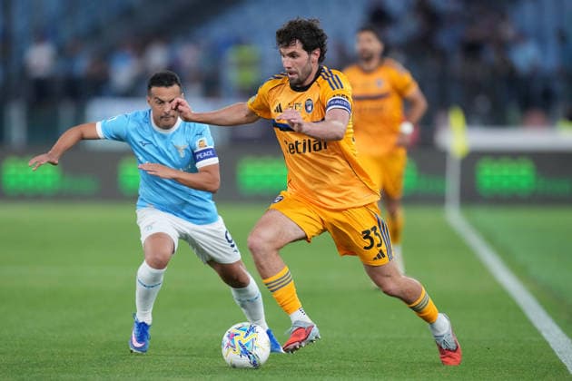 Pisa™s Arturo Calabresi during the Serie A EniLive soccer match between Lazio and Pisa at the Rome s Olympic stadium, Italy - Saturday May 23, 2026 - Soccer ( Photo by Alfredo Falcone LaPresse )  Copyright: xAlfredoxFalcone LaPressex