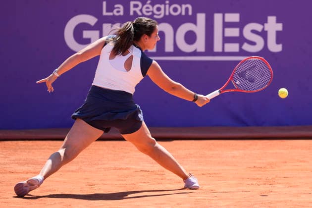 2026 WTA, Tennis Damen Strasbourg 500 Singles Final - Navarro (USA) V Mboko (CAN) Emma Navarro defeats top seed Victoria Mboko 6-0, 5-7, 6-2 in the Internationaux de Strasbourg final, claiming her third WTA Tour title and first since the Merida Open in March 2025. Strasbourg Grand Est France  Copyright: xOwenxHammondx originalFilename:hammond-2026wtai260523_npjAC.jpg