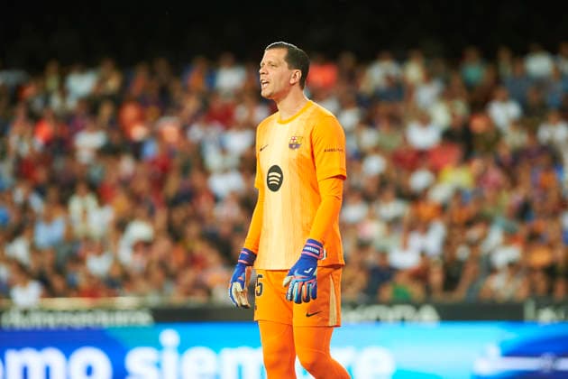 Woijciech Szczesny FC Barcelona, Barca during the LaLiga EA Sports match between Valencia CF and FC Barcelona at Estadio de Mestalla on May 23, 2026 in Valencia, Spain. (Photo by Maria Jose Segovia DeFodi Images) -
