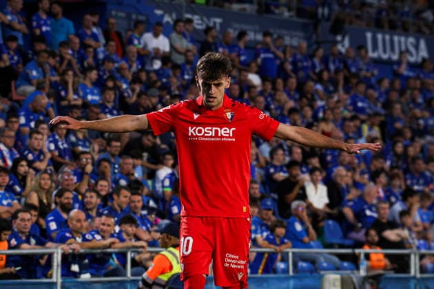 Getafe vs. Osasuna, on the 38th matchday of the 2025 26 Spanish First Division May 23, 2026, Getafe, Madrid, Spain: Aimar during the Spanish championship LaLiga football match between Getafe and Osasuna on 23 May 2026 at Estadio El Coliseum in Getafe, Madrid, Spain. Madrid Madrid Spain Copyright: xAlejandroxMatiasx