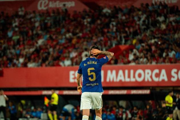 RECORD DATE NOT STATED ESP: LaLiga EA Sports RCD Mallorca v Real Oviedo Alberto Reina of Real Oviedo during LaLiga EA Sports, between RCD Mallorca v Real Oviedo played at Son Moix Stadium in Mallorca on May 23th, 2026 in Spain; Mallorca Spain Futbol Copyright: xAgenciaxLOFx