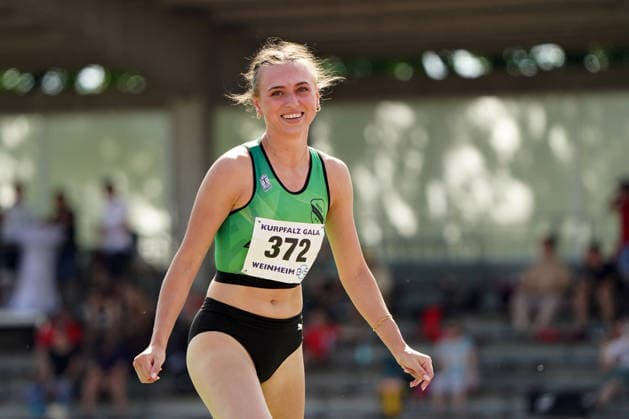 Leichtathletik, athletics, B U S Kurpfalz Gala , 23.05.2026 , Sepp Herberger Stadion Weinheim, Hochsprung Joana Herrmann, SV Teuto Riesenbeck