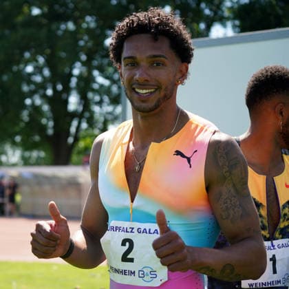 Leichtathletik, athletics, B U S Kurpfalz Gala , 23.05.2026 , Sepp Herberger Stadion Weinheim, Joshua Hartmann, ASV Köln