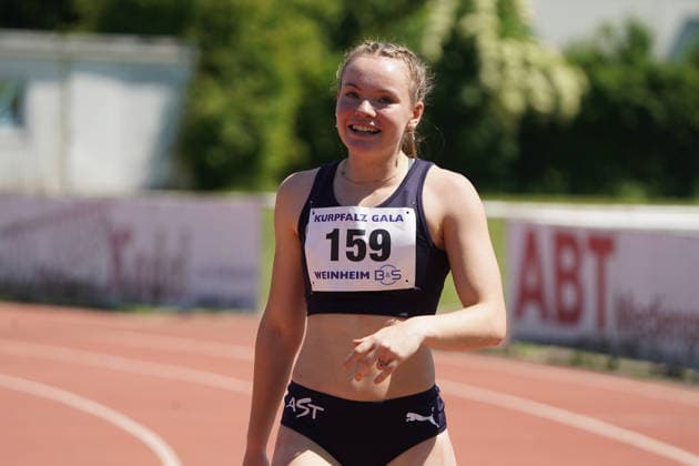 Leichtathletik, athletics, B U S Kurpfalz Gala , 23.05.2026 , Sepp Herberger Stadion Weinheim, 100m WJ U 20, Lisa Fischer TSG Niefern