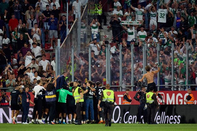 ESP: LaLiga EA Sports Girona v Elche CF elche celebrates during LaLiga EA Sports, between Girona v Elche CF played at Montilivi Stadium in Girona on May 23rd, 2026 in Spain; Girona CATALUNYA Spain Futbol Copyright: xEddyxKelelex xAgenciaxLOFx