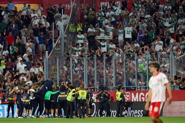 ESP: LaLiga EA Sports Girona v Elche CF elche celebrates during LaLiga EA Sports, between Girona v Elche CF played at Montilivi Stadium in Girona on May 23rd, 2026 in Spain; Girona CATALUNYA Spain Futbol Copyright: xEddyxKelelex xAgenciaxLOFx