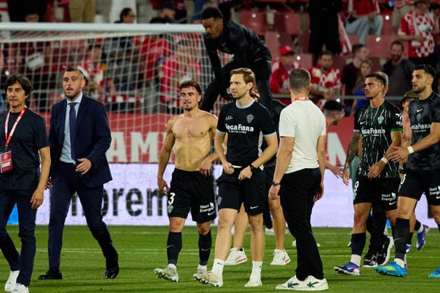 ESP: LaLiga EA Sports Girona v Elche CF elche celebrates during LaLiga EA Sports, between Girona v Elche CF played at Montilivi Stadium in Girona on May 23rd, 2026 in Spain; Girona CATALUNYA Spain Futbol Copyright: xEddyxKelelex xAgenciaxLOFx