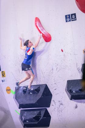 23.05.2026: Klettern - Bouldern: World Climbing Series Bern 2026 - Finale Damen Oriane Bertone (FRA) Bern Bern Expo Schweiz