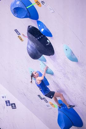 23.05.2026: Klettern - Bouldern: World Climbing Series Bern 2026 - Finale Damen Lucile Saurel (FRA) Bern Bern Expo Schweiz
