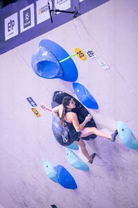 23.05.2026: Klettern - Bouldern: World Climbing Series Bern 2026 - Finale Damen Brooke Raboutou (USA) Bern Bern Expo Schweiz