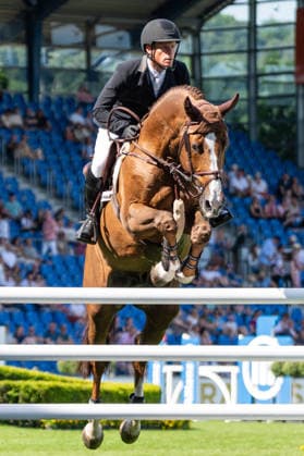 310 Willem Greve on Party In De Hus (NED) during the TSCHIO 2026 (CHIO 2026) - Prize of CHIO Aachen CAMPUS - CSI5* - Jumping competition at the Allianz Park in Aachen, Germany Copyright: xMartinxPitschx xSPPx Sportspressphoto_153265