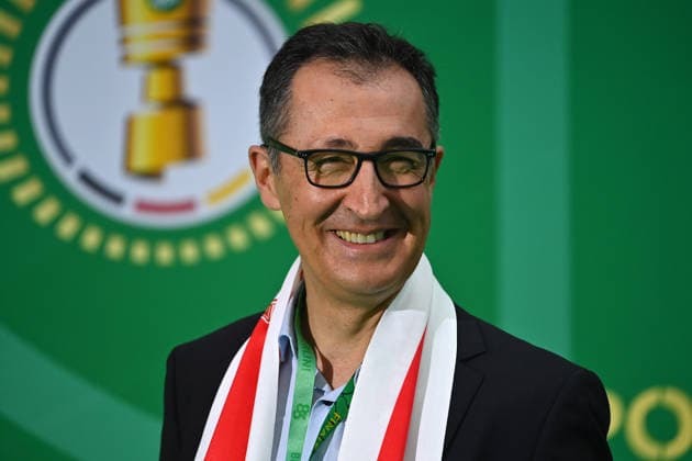 Cem OEZDEMIR (Ministerpraesident Baden-Wuerttemberg), Einzelbild,angeschnittenes Einzelmotiv,Portraet,Portrait,Porträt. Fussball 83. DFB Pokal Finale 2026 FC Bayern Muenchen - VfB Stuttgart 3-0 am 23.05.2026, Olympiastadion in Berlin. DFL DFB regulations prohibit any use of photographs as image sequences and or quasi-video