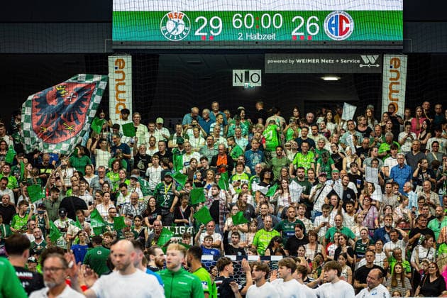 23.05.2026, xovx, Handball Daikin Handball-Bundesliga, HSG Wetzlar - HC Erlangen Fans der HSG Wetzlar Wetzlar Buderus Arena Hessen Deutschland (DE)