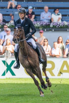 237 Max Kühner on Cardi MT (AUT) during the TSCHIO 2026 (CHIO 2026) - Prize of Handwerk, Youngster-Tour Final CSIYH1* at the Allianz Park in Aachen, Germany Copyright: xMartinxPitschx xSPPx Sportspressphoto_153576