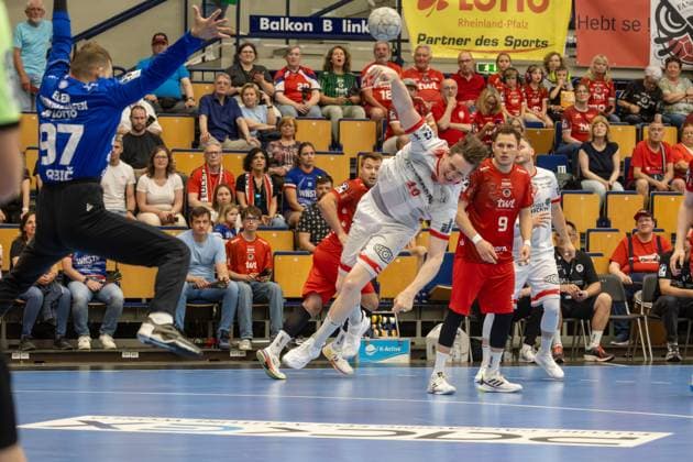 2. HBL (Handball-Bundesliga), Saison 2025 26, 32. Spieltag: Eulen Ludwigshafen gegen TuS Ferndorf Copyright: xUdoxHerrmannx