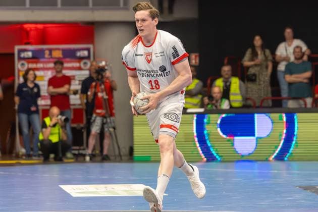 2. HBL (Handball-Bundesliga), Saison 2025 26, 32. Spieltag: Eulen Ludwigshafen gegen TuS Ferndorf