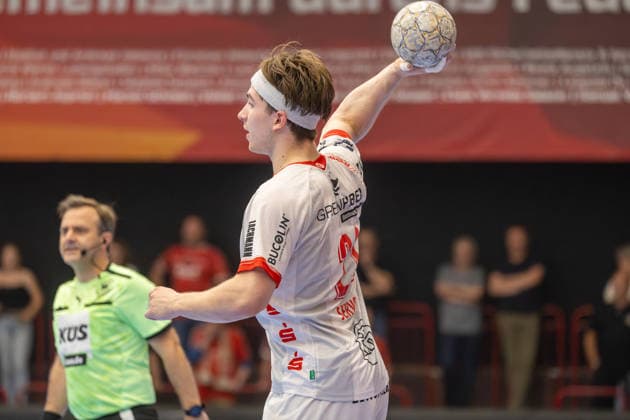 2. HBL (Handball-Bundesliga), Saison 2025 26, 32. Spieltag: Eulen Ludwigshafen gegen TuS Ferndorf