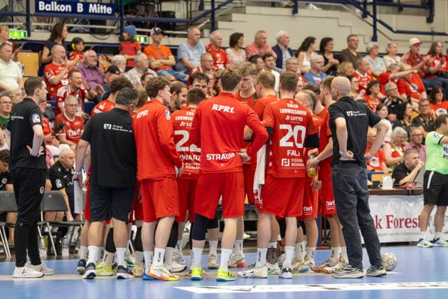 2. HBL (Handball-Bundesliga), Saison 2025 26, 32. Spieltag: Eulen Ludwigshafen gegen TuS Ferndorf