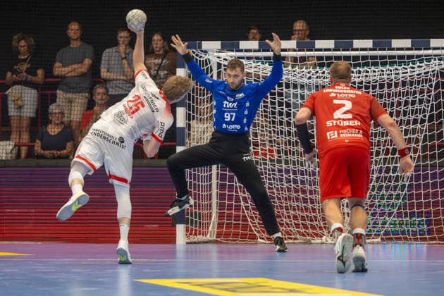 2. HBL (Handball-Bundesliga), Saison 2025 26, 32. Spieltag: Eulen Ludwigshafen gegen TuS Ferndorf