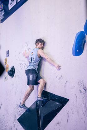 24.05.2026: Klettern - Bouldern: World Climbing Series Bern 2026 - Halbfinale Herren Thorben Perry Bloem (GER) Bern Bern Expo Schweiz