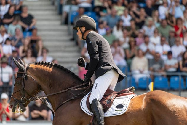 309 Willem Greve on Grandorado TN N.O.P. (NED) during the TSCHIO 2026 (CHIO 2026) - Rolex Grand Prix, part of the Rolex Grand Slam of Show Jumping, The Grand Prix of Aachen CSI5* at the Allianz Park in Aachen, Germany Copyright: xMartinxPitschx xSPPx Sportspressphoto_153696