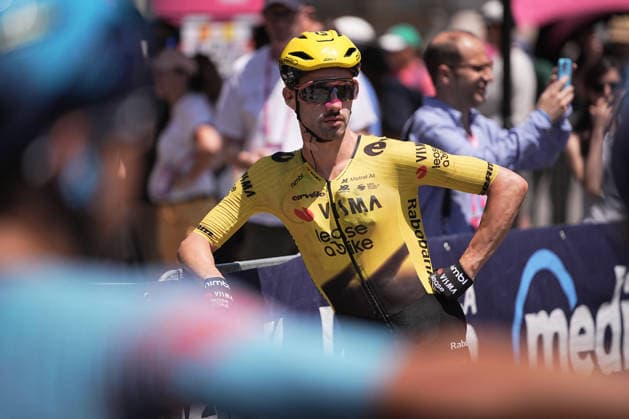 Italy™s Davide Piganzoli of Team Visma Lease A Bike during Stage 15 of the Giro d™Italia, from Voghera to Milano, Italy, Sunday, May 24, 2026.  Copyright: xMarcoxAlpozzi LaPressex